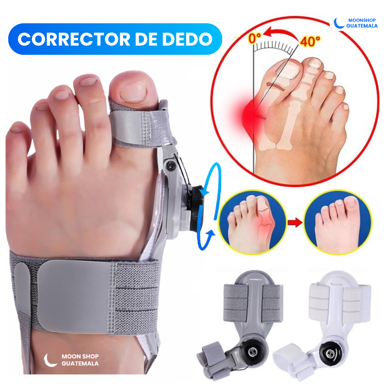 Corrector de Juanetes con Alivio del Dolor - Cómodo y Ajustable ✨