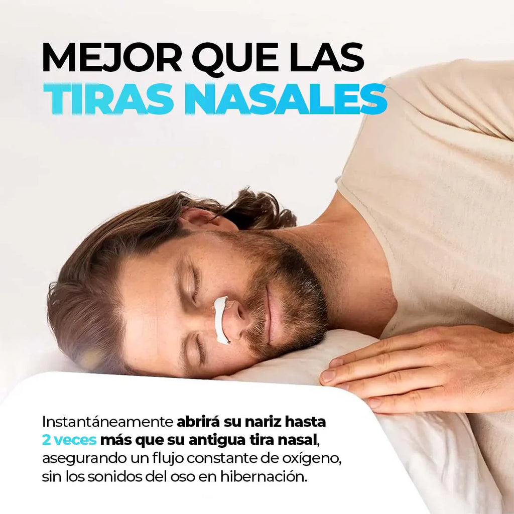 OFERTA 2X1  🔥 Tiras Magnéticas para Respirar Mejor y Eliminar Ronquidos ✨