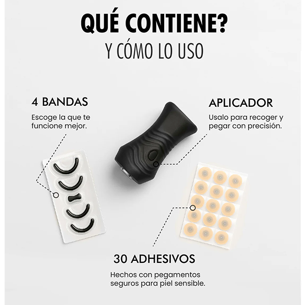 OFERTA 2X1  🔥 Tiras Magnéticas para Respirar Mejor y Eliminar Ronquidos ✨
