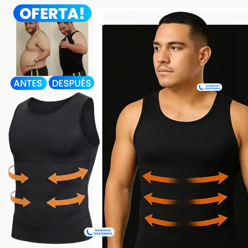 Camiseta de Compresión para Postura Masculina ✨