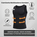 Camiseta de Compresión para Postura Masculina ✨