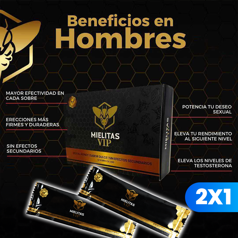 OFERTA 2X1 🔥Mielitas VIP – Potencia y Eleva tu rendimiento ✨
